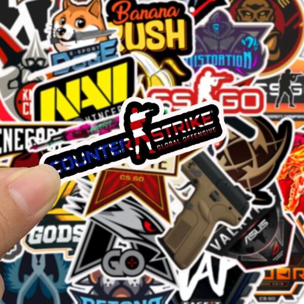 50 Adesivos Stickers CSGO GamePro