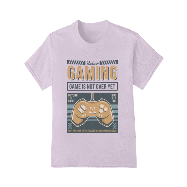 Camiseta Cartaz Vintage Retro Gaming Joystick