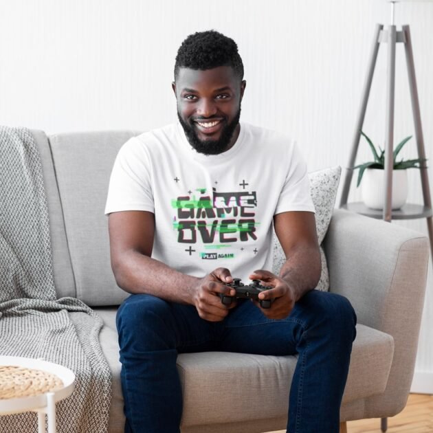 Camiseta Game Over Play White - Imagem 2