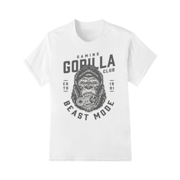 Camiseta Gorila Clube Gaming Beast Mode