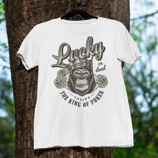 Camiseta Gorila Clube Lucky The King of Poker - Imagem 2