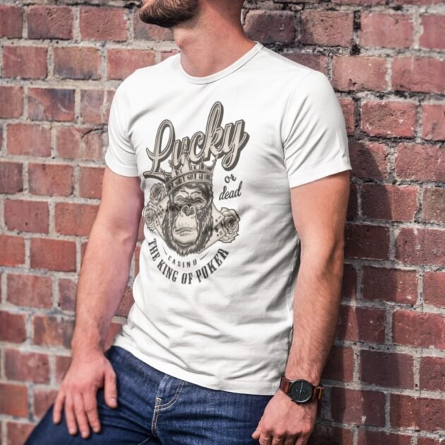 Camiseta Gorila Clube Lucky The King of Poker - Imagem 3