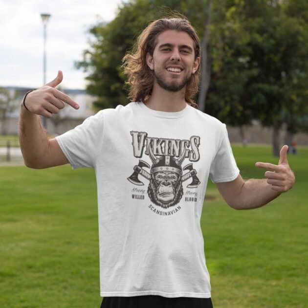 Camiseta Gorila Clube Vikings Scandinavian - Imagem 3