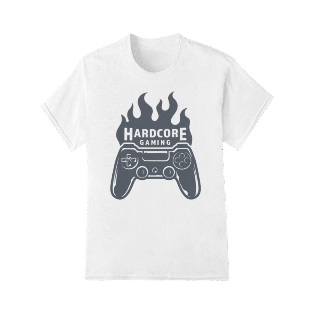Camiseta Hardcore Gaming Fire Joystick