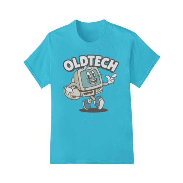 Camiseta Old Tech Vintage Mouse Retro