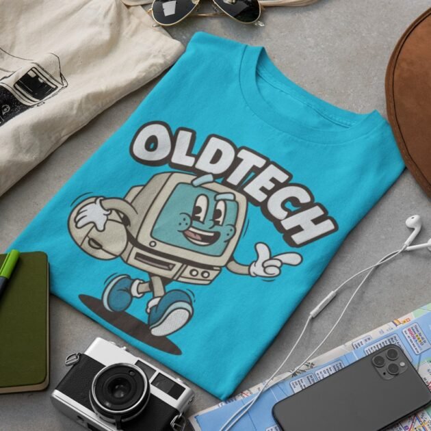 Camiseta Old Tech Vintage Mouse Retro - Imagem 2